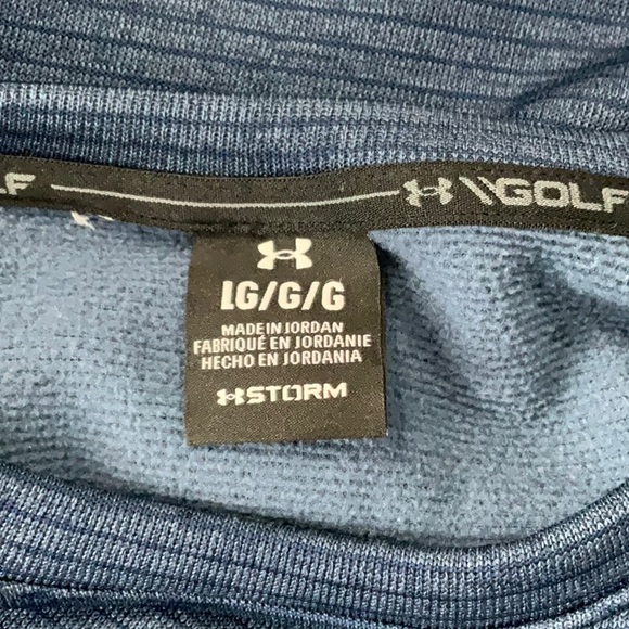 Under Armour Storm Fleece Crew Sweater Sz L - Picture 8 of 11